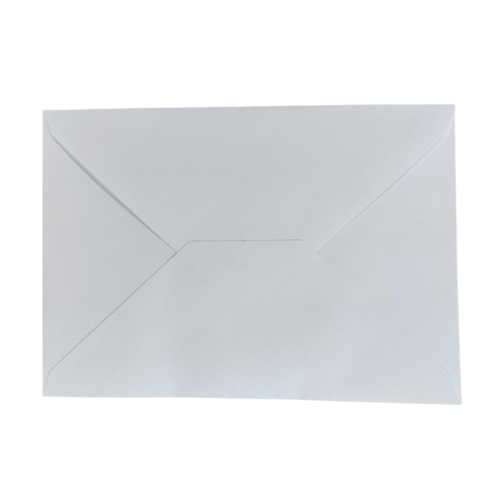 Oyal Davetiye Zarfı 16.2 x 22.9 Cm Beyaz 500Lü Paket