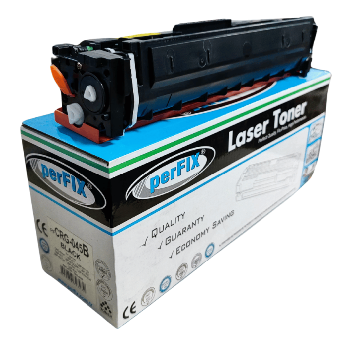 Perfix | Canon CRG045B Muadil Siyah Toner 1,4K