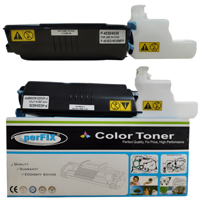Perfix | Utax PF UT P4030 - P4035 ( P4030D - P4030DN - P4030 - P4035MFP) 4434010015 12K Laser Toner