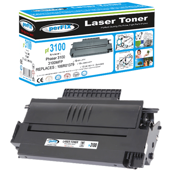 Perfix | PF 3100 Siyah Laser Toner 4K (106R01379)