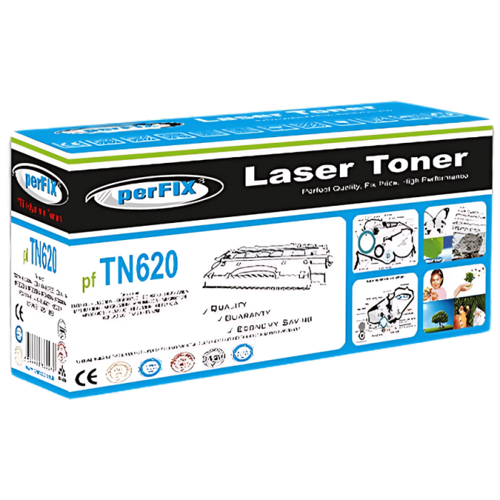 Perfix | Brother TN3250 - TN620 - TN650 - TN3280 3K Muadil Siyah Laser Toner