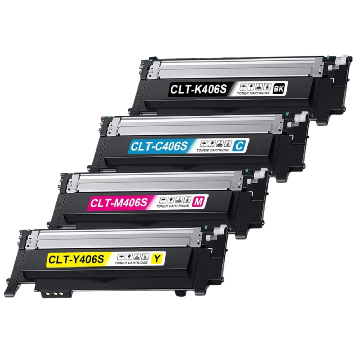 Star | İthal Samsung CCP-CLT-406S B Black Siyah Muadil Toner ( CLP-360 / 362 / 363 / 364 / 365 / 365W / 367W / 368 ; CLX-3300/ 3302/ 3303/ 3303FW/ 3304/ 3305/ 3305W/ 3305FW/ 3305FN/ 3307FW )