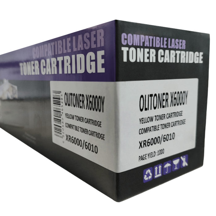 Olitoner | Xerox X6000Y Yellow 1K Sarı Muadil Toner