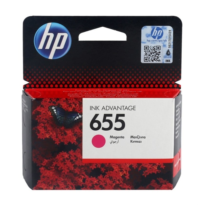 HP 655 Orjinal Kırmızı Kartuş 3525-4615-4625-5525-6525 | CZ111A