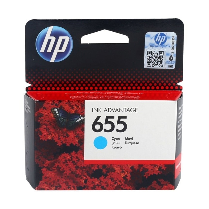 HP 655 Orjinal Mavi Kartuş 3525 4615 4625 5525 6525 | CZ110A