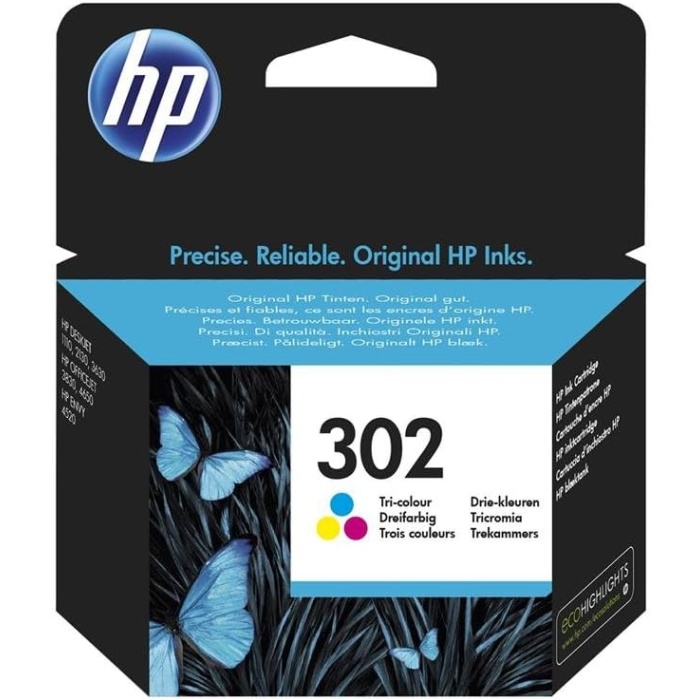 HP 302 Orjinal Renkli Kartuş | F6U65AE