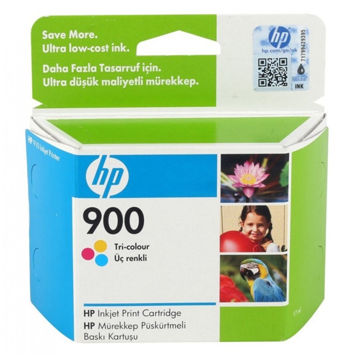 HP 900 Renkli Orjinal Kartuş  | CB315AE