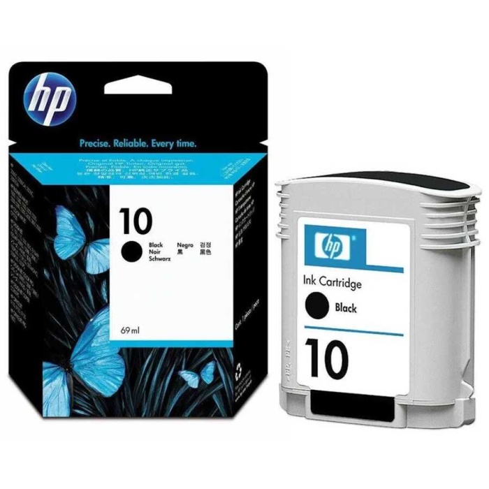 HP 10 Orjinal Siyah Mürekkep Kartuş | C4844A