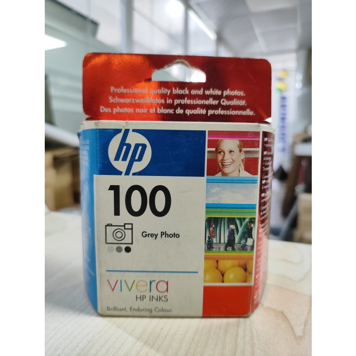 Hp 100 Orjinal Gri Kartuş | C9368A (Eski Tarihli)