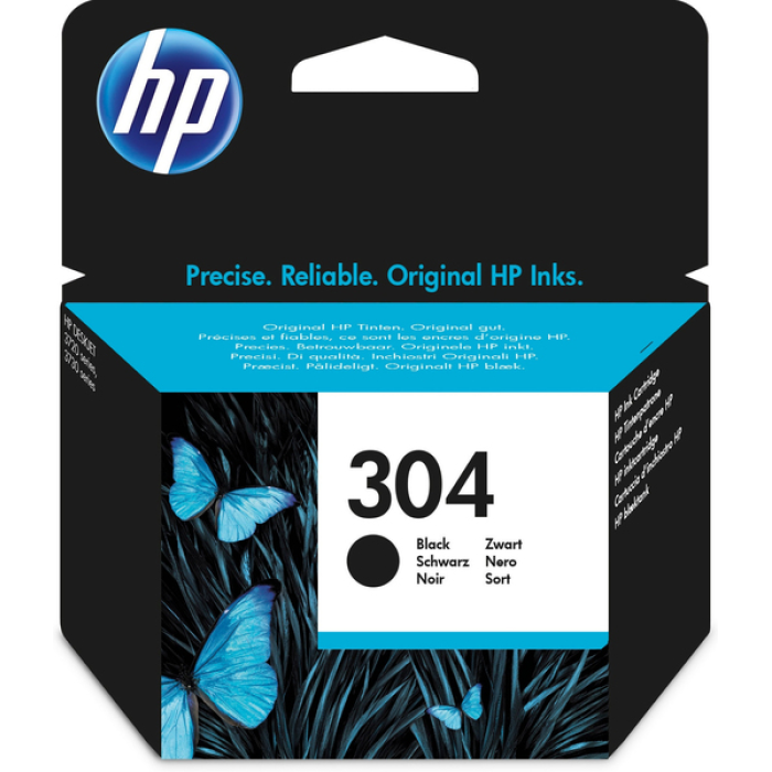 HP 304 Orjinal Siyah Mürekkep Kartuş | N9K06AE