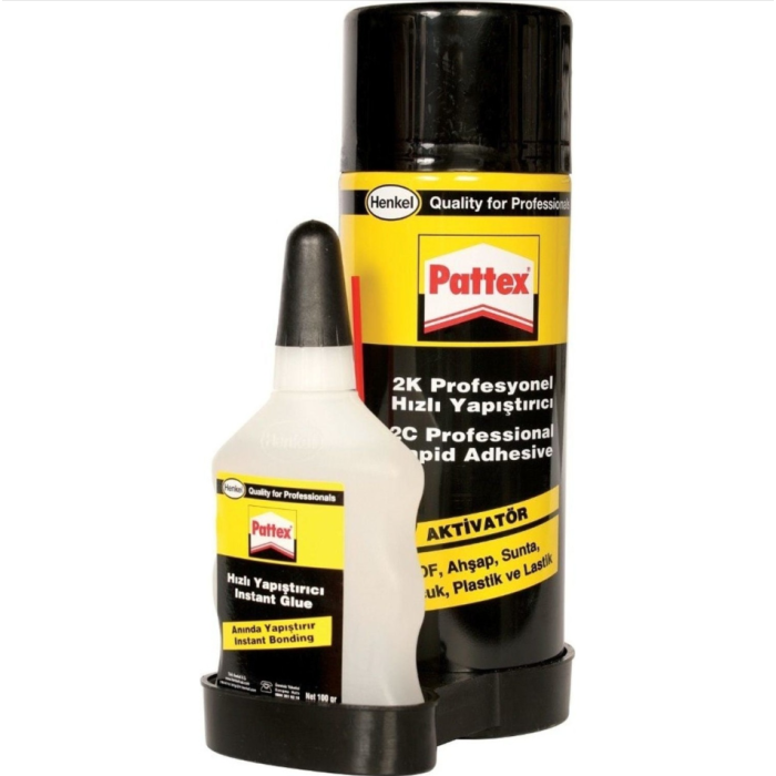 Pattex Sprey MDF Aktivatörlü Sıvı Japon Yapıştırıcı 100 ML + 25 ML | 2645988