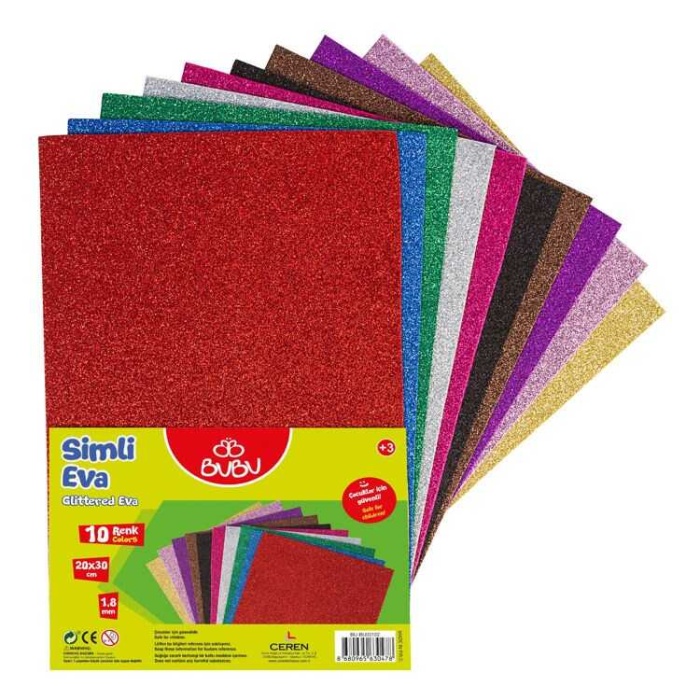 Bu-Bu Simli Eva 20X30 cm 10 Renk