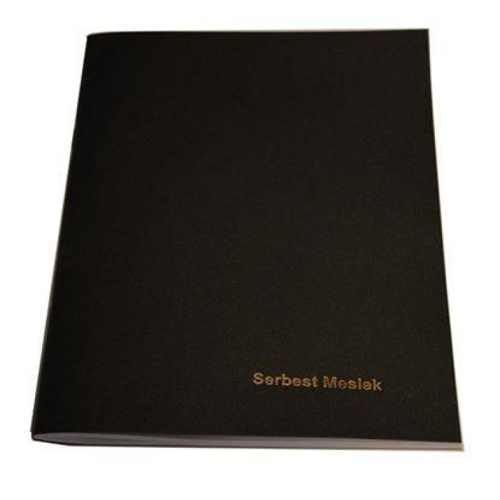 Dilman Serbest Meslek Defteri Plastik 48 Yp.