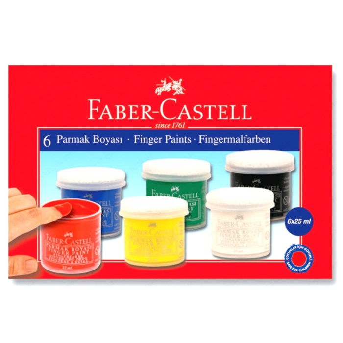 Faber Castell Parmak Boyası 6 Renk | 160402