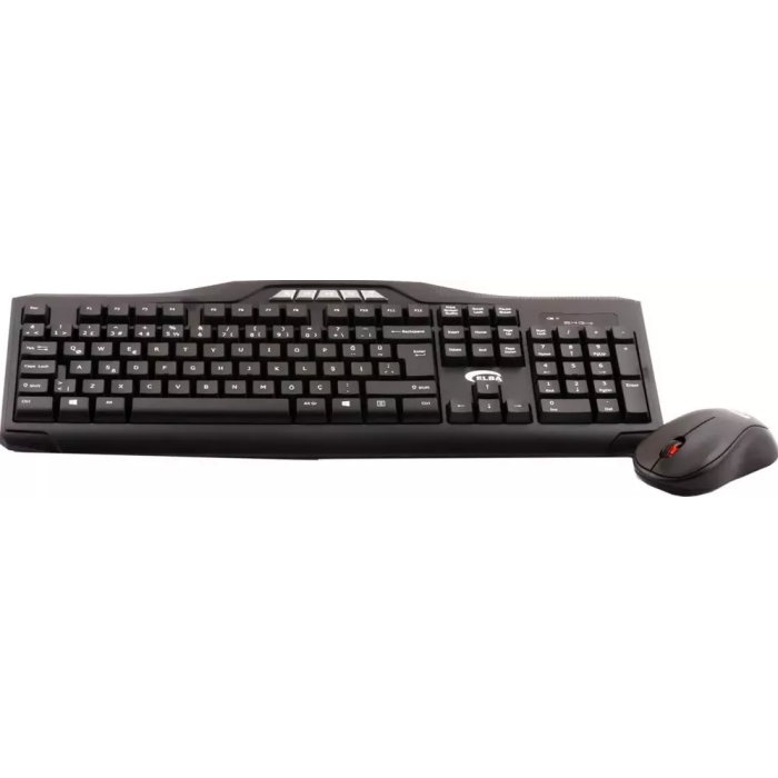 Elba KW 832 Q Usb Siyah Kablosuz Klavye Mouse Set