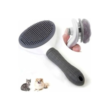 LÜKS BASMALI KEDİ KÖPEK TARAK GRİ