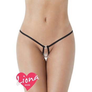 Taşlı Büyük Beden G-String