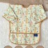 Forest Desenli Sıvı Geçirmez Unisex Aktivite Ve Mama Önlüğü 6-24 Ay