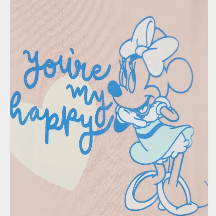 Çimpa Minnie 2li Body Pembe Pembe
