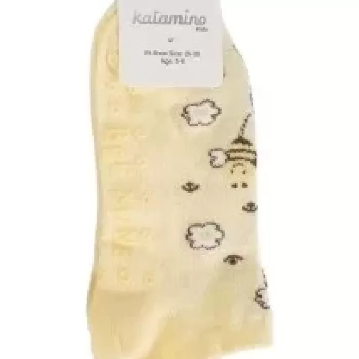 Ahsa Absli Kız Patik Çorap K Asorti