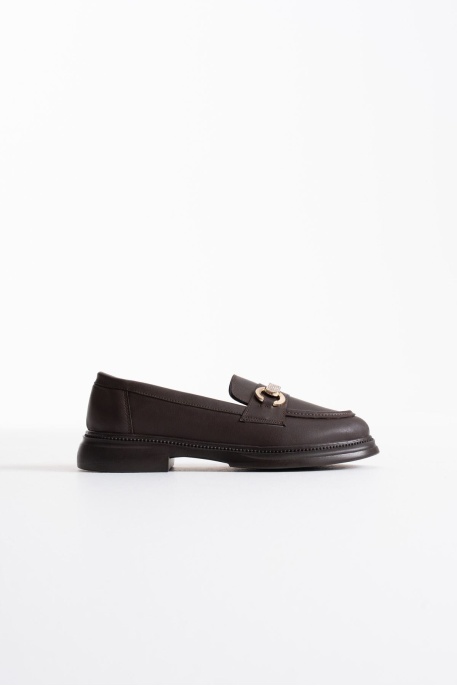 Lance Kadın Acı Kahve Loafer