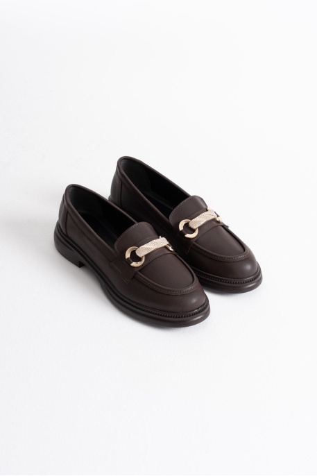 Lance Kadın Acı Kahve Loafer