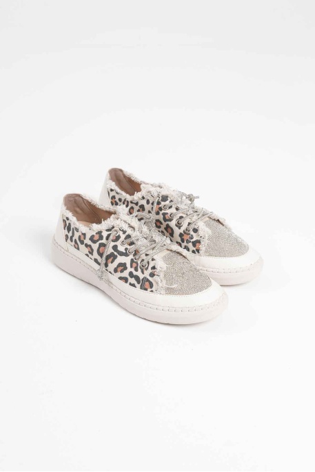 Ankle Leopar Kadın Günlük Ayakkabı