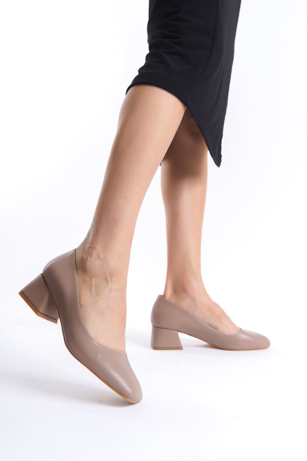 Clay Kadın Mat Vizon Stiletto