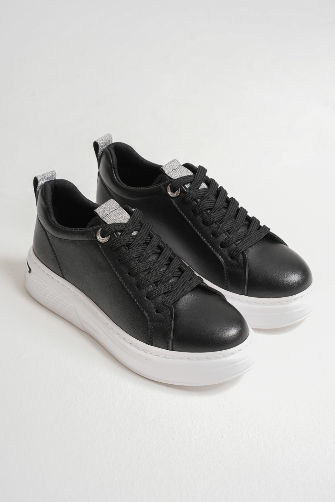 Liza Kadın Şık Günlük Siyah Sneaker