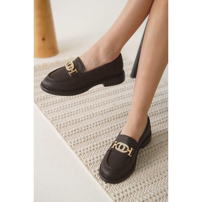 Viola Kadın Acı Kahve Loafer