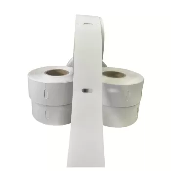 Raf Etiketi 1 Adet  38 X 100 350 Sarım Ortadan Delikli