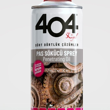 404 Pas Sökücü , Yağlayıcı Ve Koruyucu Sprey 400 ML