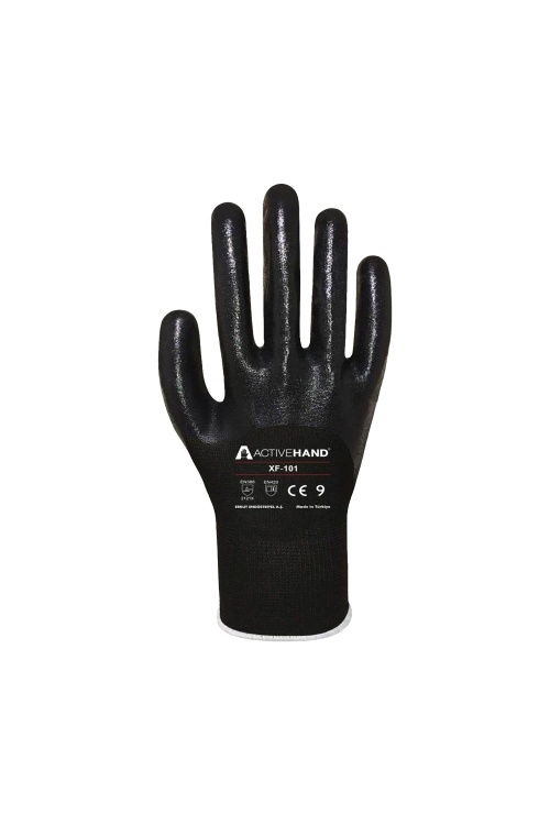 Activehand XF101 Eldiven Siyah