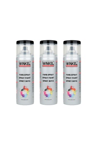 WİNKEL SPREY BOYA MAT SİYAH RAL 9005