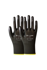 Activehand NT101 Nitril Eldiven Siyah