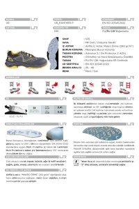 UR Panther Sarı S3 Ayakkabı No:45
