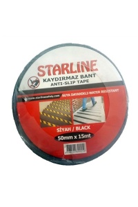 STARLİNE KAYDIRMAZ BANT SİYAH 50MMx15M