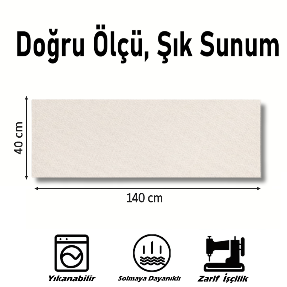 Çin Çiçekli Kadın Runner, Runer, Masa Örtüsü, Sofranıza Zarafet Katın Runner, Masa Örtüsü