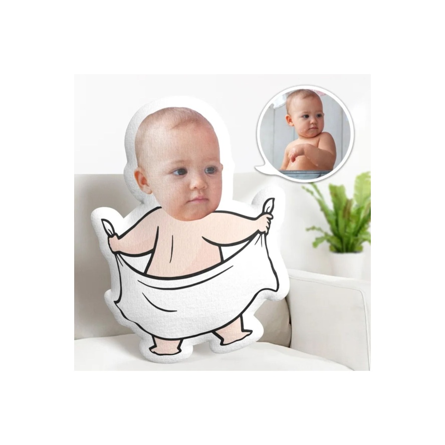 Kurulanan Bebek Tasarımlı Şekilli Yastık