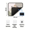 Ponçik Kedi Hayaller Tasarımlı 33x28 Cm Mousepad Kaymaz Taban Rahat Konforlu Mouse Pad
