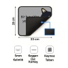Bug Gider Tasarımlı 33x28 Cm Mousepad Kaymaz Taban Rahat Konforlu Mouse Pad