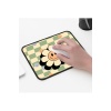 Gülen Surat Çiçek Tasarımlı 33x28 Cm Mousepad Kaymaz Taban Rahat Konforlu Mouse Pad