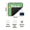 Vibes Only Tasarımlı 33x28 Cm Mousepad Kaymaz Taban Rahat Konforlu Mouse Pad