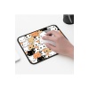 Ponçik Kediler Tasarımlı 33x28 Cm Mousepad Kaymaz Taban Rahat Konforlu Mouse Pad