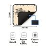 Klavye Delikanlısı Tasarımlı 33x28 Cm Mousepad Kaymaz Taban Rahat Konforlu Mouse Pad