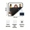 Kişiye Özel Karikatürlü Fotoğraflı 33x28 Cm Mousepad Kaymaz Taban Rahat Konforlu Mouse Pad2