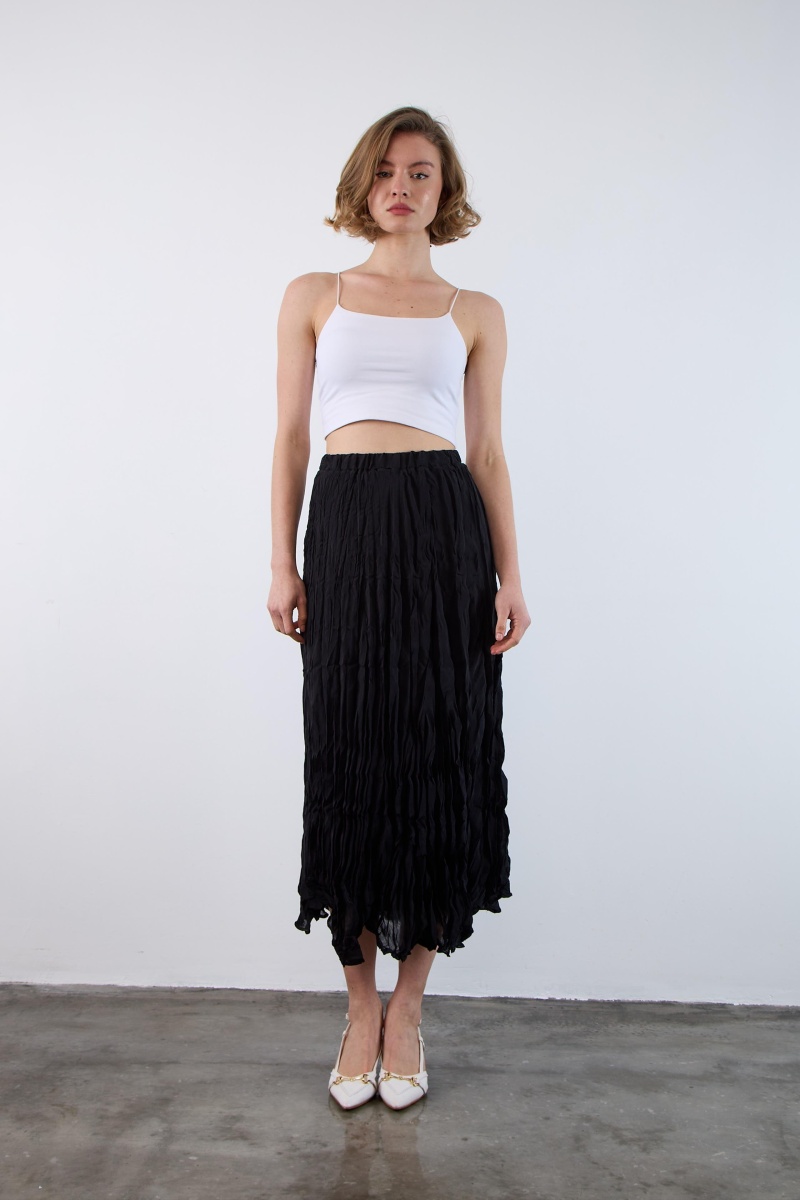 KIRIŞIK ETEK SİYAH