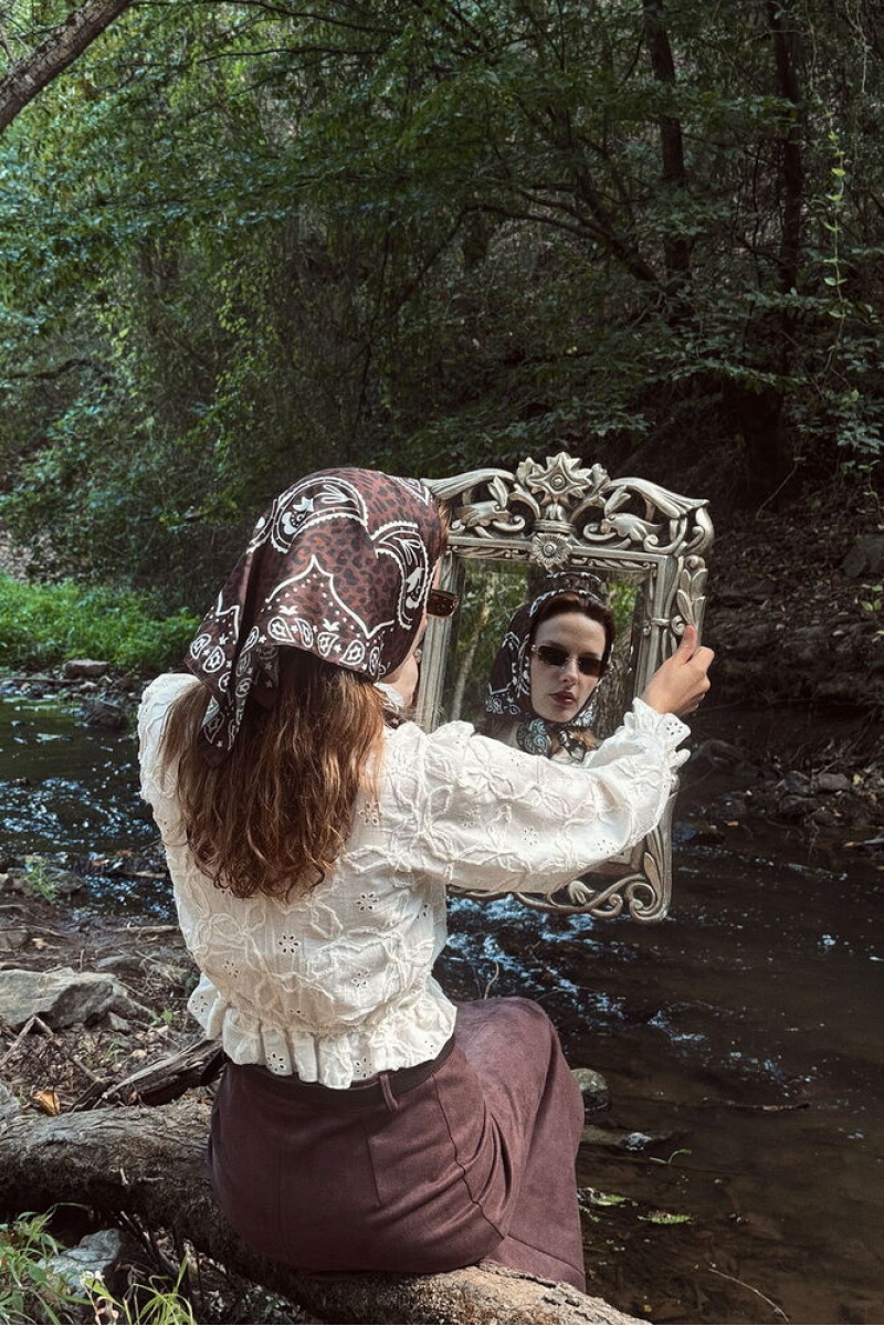 Topshow Süet Uzun Etek