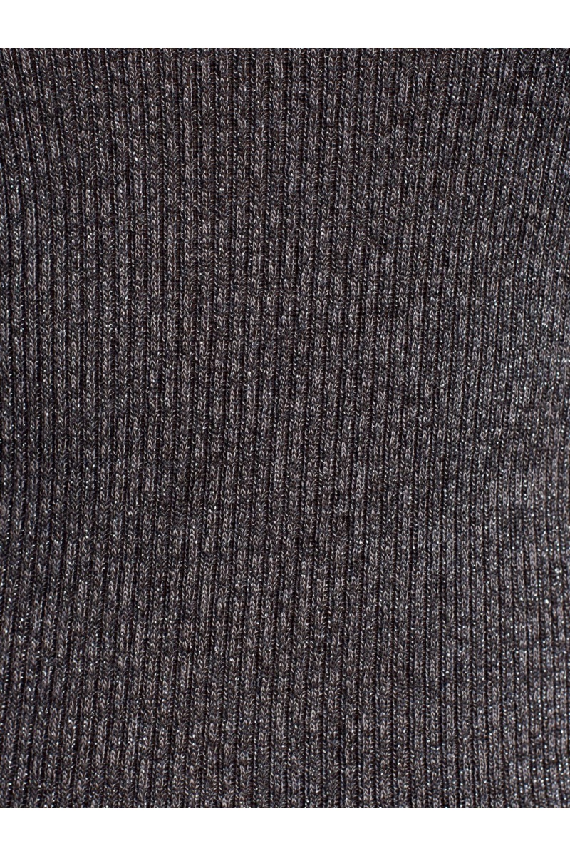 DİLVİN V Yaka Simli Triko Kazak