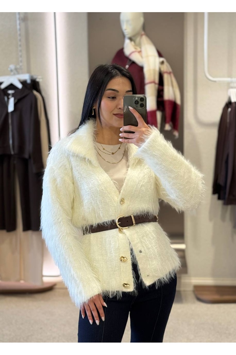 Gold Düğmeli Sakal Hırka